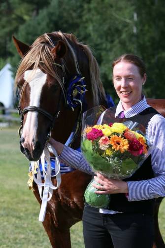 BIS 2017 Storhaugs Crusader ja omistaja Soila Järvinen